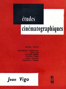 Couverture du livre Jean Vigo par Collectif dir. Michel Estève