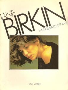 Couverture du livre Jane Birkin par Gérard Lenne
