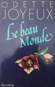 Couverture du livre Le Beau Monde par Odette Joyeux