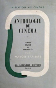 Couverture du livre Anthologie du cinéma par Collectif dir. Marcel Lapierre