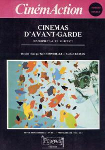 Couverture du livre Cinémas d'avant garde par Collectif dir. Guy Hennebelle