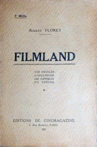 Couverture du livre Filmland par Robert Florey