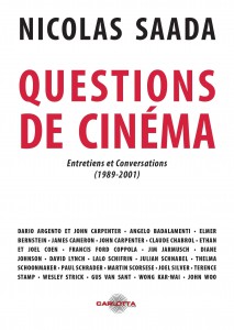 Couverture du livre Questions de cinéma par Nicolas Saada