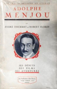 Couverture du livre Adolphe Menjou par André Tinchant et Robert Florey