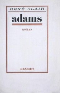 Couverture du livre Adams par René Clair