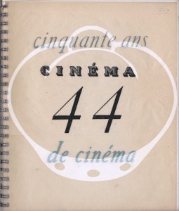Couverture du livre Cinquante ans de cinéma par Joseph-Marie Lo Duca et Maurice Bessy