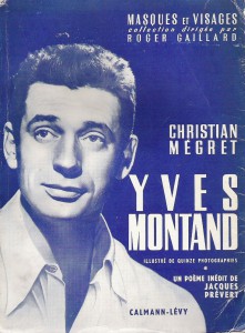 Couverture du livre Yves Montand par Christian Mégret