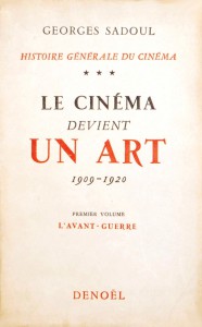 Couverture du livre Histoire générale du cinéma 3 par Georges Sadoul