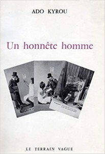 Couverture du livre Un honnête homme par Ado Kyrou