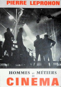 Couverture du livre Hommes et métiers de cinéma par Pierre Leprohon