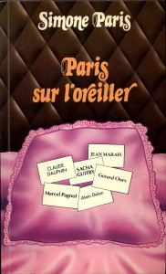 Couverture du livre Paris sur l'oreiller par Simone Paris
