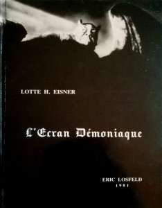 Couverture du livre L'Écran démoniaque par Lotte H. Eisner