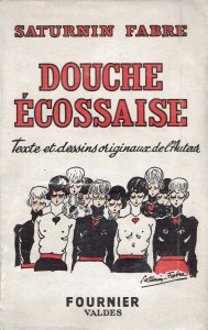 Couverture du livre Douche écossaise par Saturnin Fabre