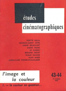 Couverture du livre L'image et la couleur par Collectif dir. Georges-Albert Astre
