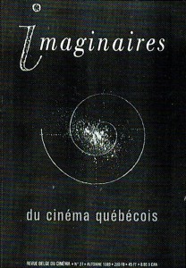 Couverture du livre Imaginaires du cinéma québécois par Collectif dir. Yves Bédard et Denis Bellemare
