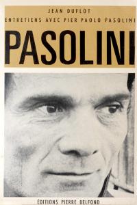 Couverture du livre Entretiens avec Pier Paolo Pasolini par Jean Duflot