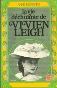 Book cover: La Vie déchirante de Vivien Leigh