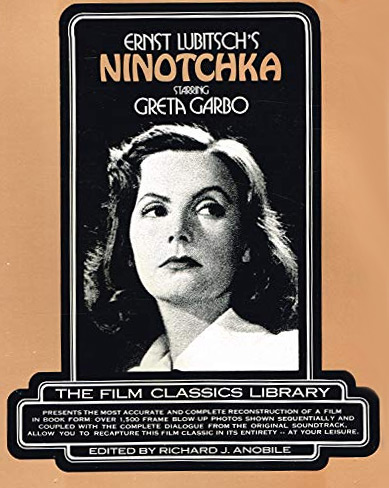 Book cover: Ernst Lubitsch's Ninotchka - starring Greta Garbo