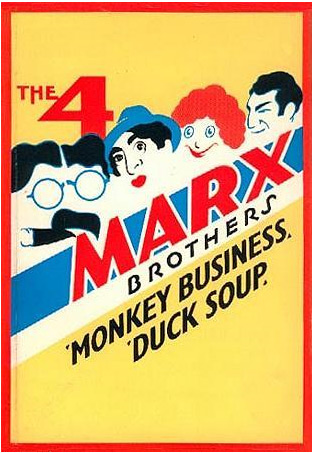 Couverture du livre: The 4 Marx Brothers - Monkey Business - Duck Soup