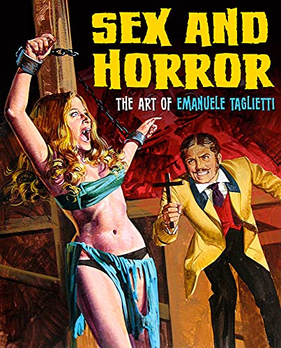Book cover: Sex and Horror - The Art of Emanuele Taglietti