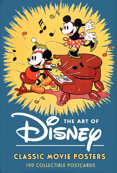 Couverture du livre : The Art of Disney - Classic Movie Posters 100 collectible postcards