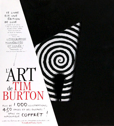 Book cover: L'Art de Tim Burton