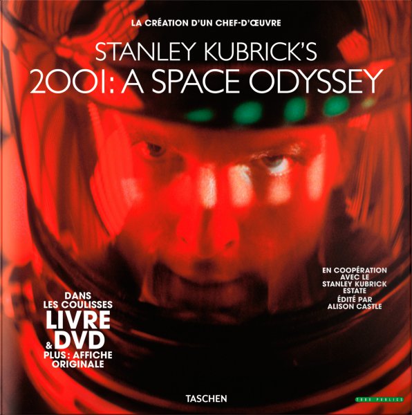 Couverture du livre: 2001 l'odyssée de l'espace - Stanley Kubrick