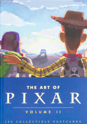 Couverture du livre : The Art of Pixar, Volume II - 100 Collectible Postcards