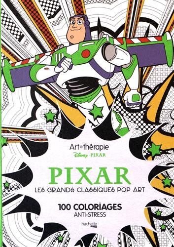 Book cover: Pixar - 100 coloriages anti-stress