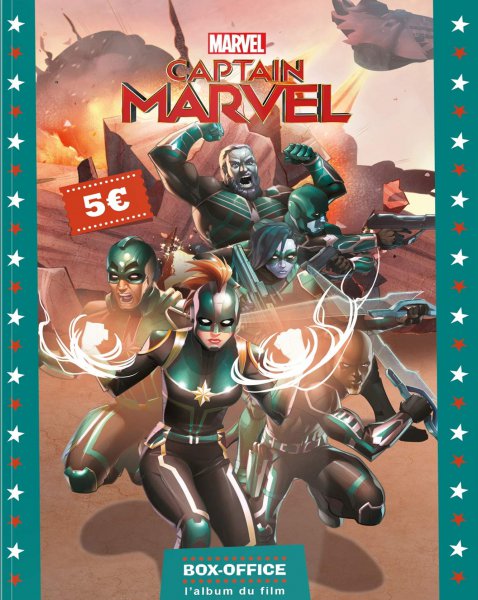 Couverture du livre: Captain Marvel - L'album du film