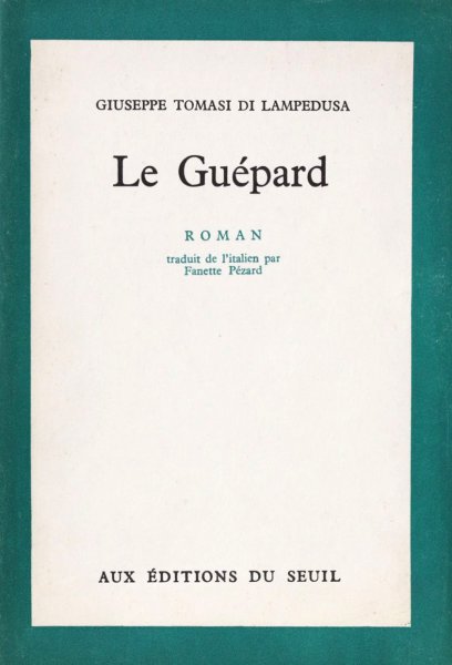 Book cover: Le Guépard
