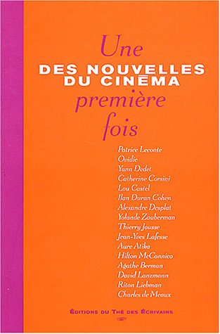 Book cover: Des nouvelles du cinéma, tome 1