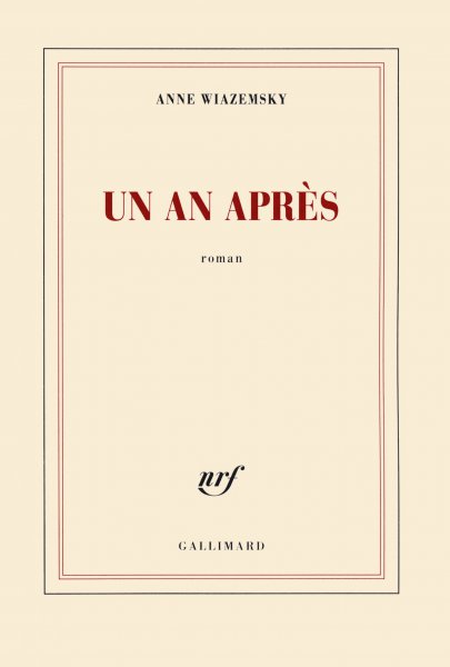 Couverture du livre : Un an après