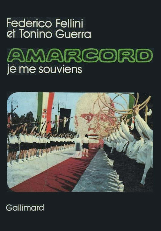 Couverture du livre : Amarcord, je me souviens