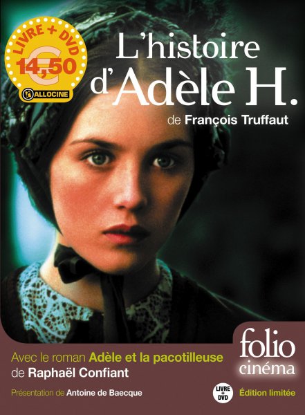 Book cover: L'Histoire d'Adèle H. - de François Truffaut