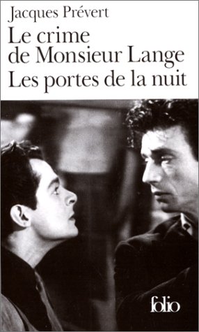 Book cover: Le Crime de Monsieur Lange - Les Portes de la nuit