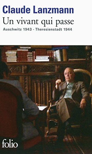 Book cover: Un vivant qui passe - Auschwitz 1943 - Theresienstadt 1944