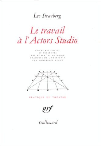 Couverture du livre: Le travail à l'Actors Studio