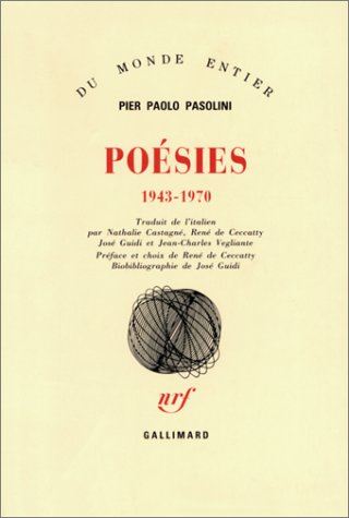 Book cover: Poésies, 1943-1970