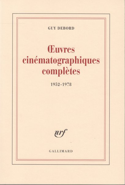 Couverture du livre: Oeuvres cinématographiques complètes - 1952-1978