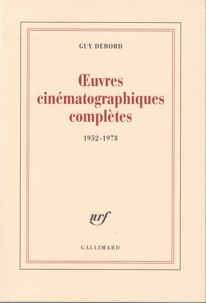 Couverture du livre : Œuvres cinématographiques complètes - 1952-1978