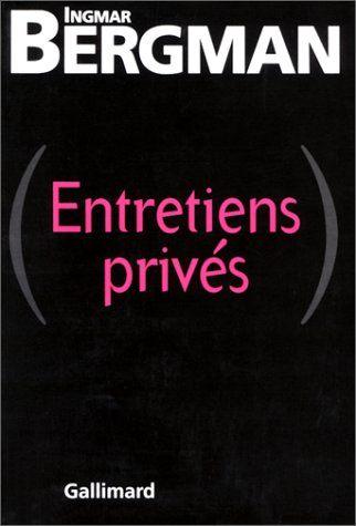 Couverture du livre : Entretiens privés