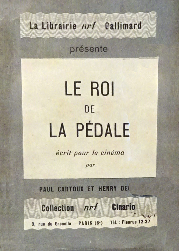 Book cover: Le Roi de la pédale