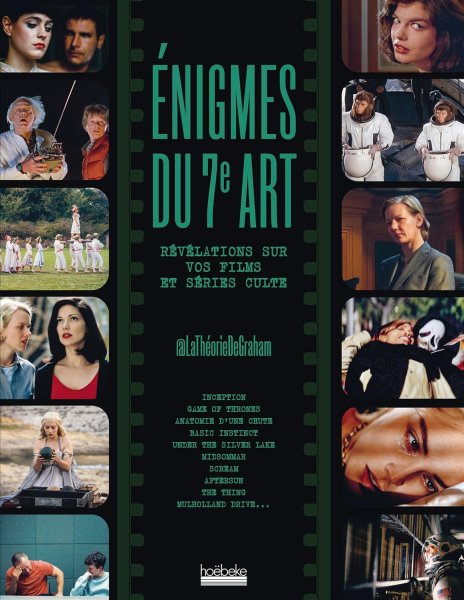 Couverture du livre : Énigmes du 7e art - Révélations sur vos films et séries culte