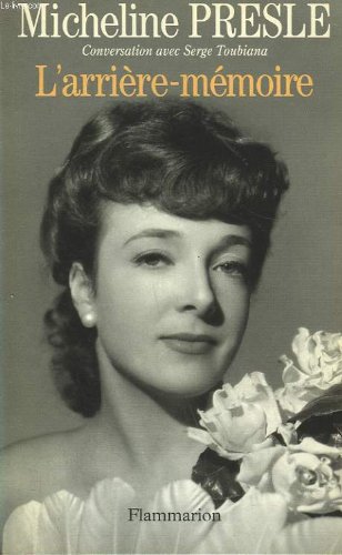 Couverture du livre : L'Arrière-mémoire - Conversation avec Serge Toubiana