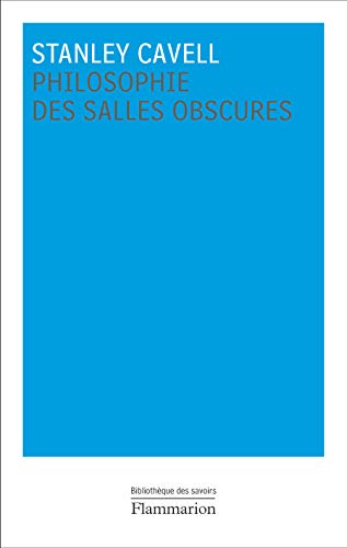 Book cover: Philosophie des salles obscures