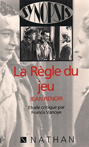 Book cover: La Règle du jeu - Jean Renoir
