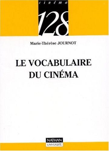Couverture du livre : Vocabulaire du cinéma