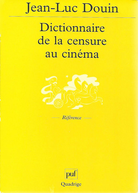 Couverture du livre : Dictionnaire de la censure au cinéma