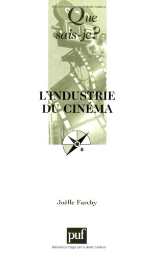 Book cover: L'Industrie du cinéma